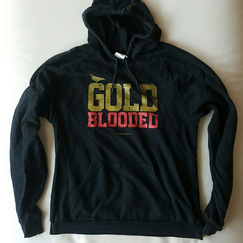 Adapt Gold Blooded 49ers Niners Hoodie